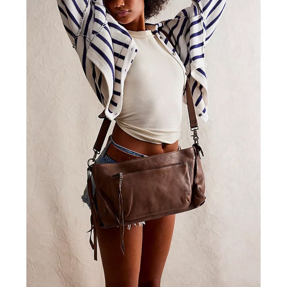 FREE PEOPLE We The Free Dixon Crossbody / Desert Taupe - Picture 5 of 9